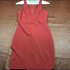 Deep Mauve Bodycon Dress